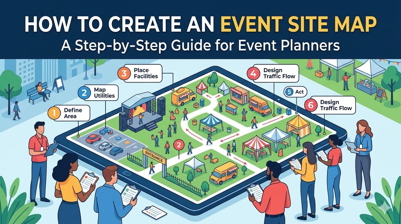 Cover Image for How to Create an Event Site Map: A Step-by-Step Guide for Event Planners